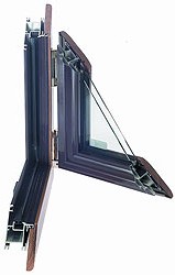 alluminio legno