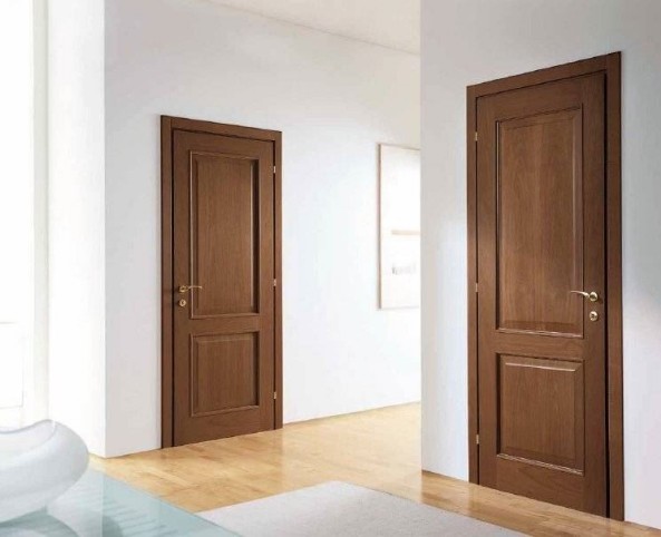 Porte interne classiche prezzi, bugnate, con vetro - Effedue porte